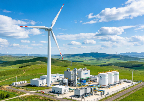 中标 | 中国电建江西院、中国能建湖南院预中标！华电70MW风电制氢项目勘察设计服务