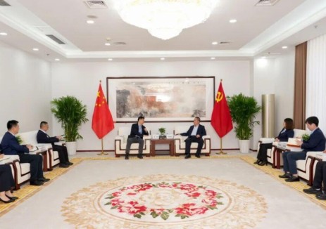 中国能建山西院与中国建设银行山西省分行会谈