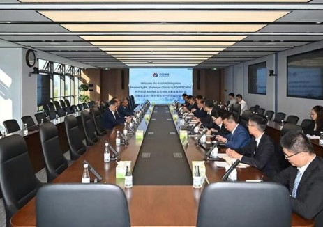 中国电建国际工程公司总经理于立波会见亚洲巴基斯坦投资公司首席执行官沙赫里亚尔·奇什蒂一行
