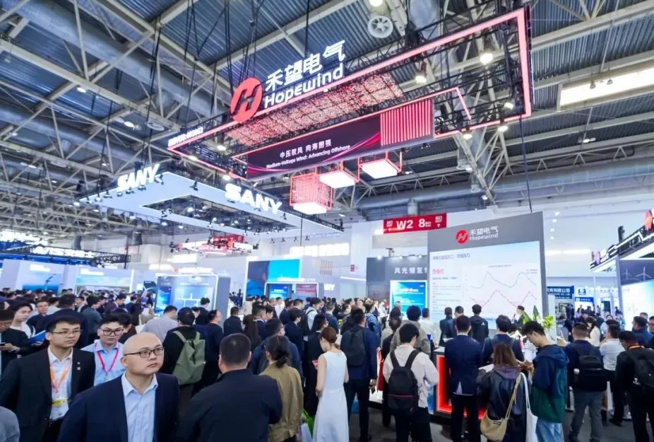 禾望电气携构网型风储一体变流器亮相CWP2026北京风能展