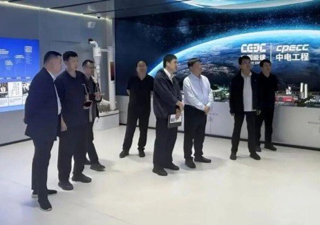 中国能建中电工程新能源公司与河南濮阳市清丰县开展合作交流