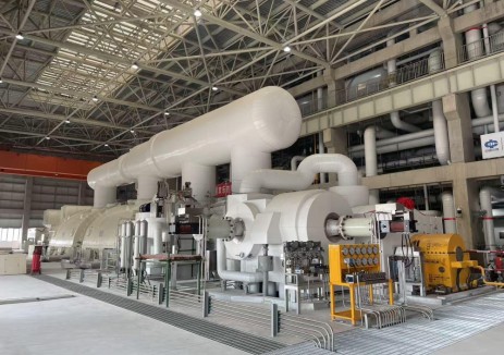 中国能建承建的中煤浙江岱山鱼山电厂2号机组汽轮机冲转一次成功