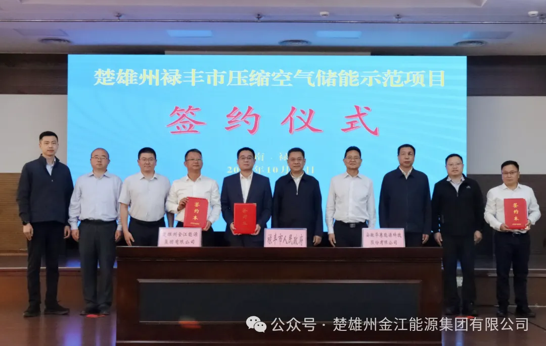 金江能源控股、华赛能源及禄丰市参股，将投建长江以南