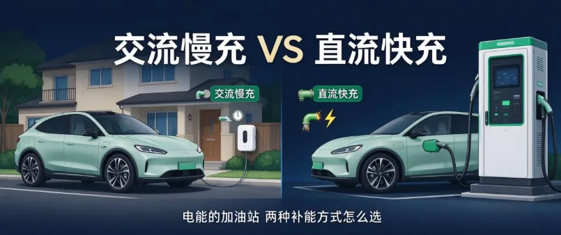 你了解吗？交流慢充和直流快充，到底该怎么选？
