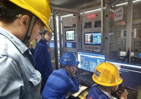 湖北省十堰市竹山县潘口抽水蓄能电站500千伏系统倒送电成功