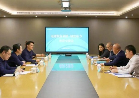 中国电建装备集团与绿发电力开展深入交流