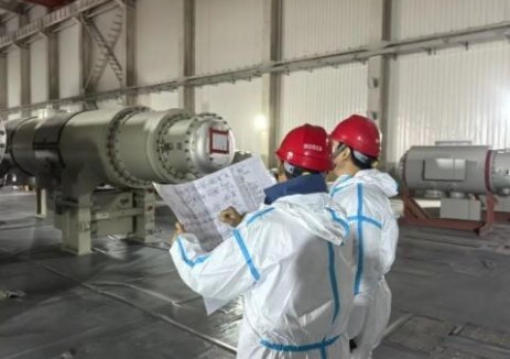 新疆吐鲁番市托克逊750千伏变电站新建工程进入电气安装阶段