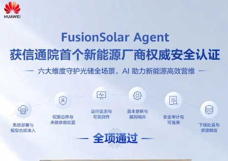 原生安全，可信落地｜华为FusionSolar Agent光储智能体六大安全能力深度解析