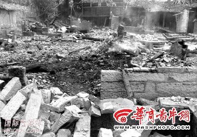 孫兒家中煮飯失火　燒了200年狀元樓(圖)