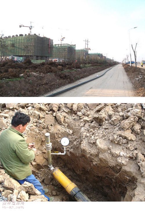 邳州新城区天然气管网建设胜利完工