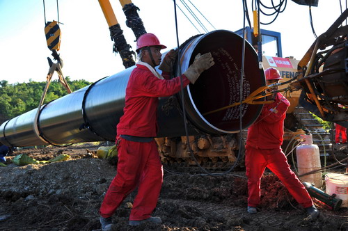 川庆油建公司加速中缅油气管道建设