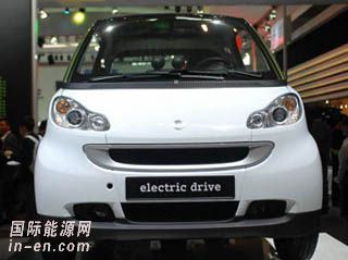 <em>北京车展</em>：smart fortwo EV电动汽车