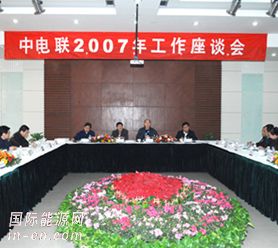 <em>中电联召</em>开2007年工作座谈会