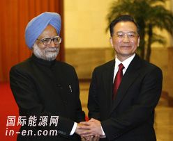 中国和印度签署文件促进<em>核能领域</em>的双边合作