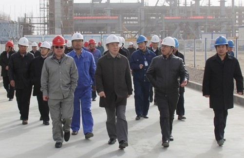 国电集团<em>高嵩</em>赴新疆火电工程项目调研